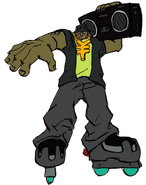 Combo/JSR, for his appearance in Jet Set Radio.