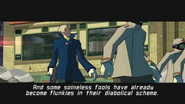 Hayashi with the Rokkaku Police, a bunch of spineless fools.