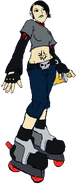 Cube/JSR for her appearance in Jet Set Radio.