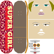 DiDi Texture 1.bmp.png (58 KB) Textures for DiDi's face and board.