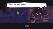 After beating her in her own "game",  joins 