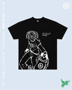 Hidden Beat outline shirt.