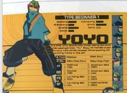 JSRFguideYoyo.png (504 KB) Yoyo's translated profile in the Jet Set Radio Future Perfect Guidebook.