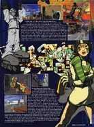 Screenshot of Beat featured in GameFan's preview of Jet Grind Radio.