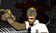 DJ Professor K's in game model in Jet Set Radio.