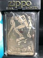 Zippo Lighter close up.