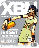 Cover of the first issue of Xbox Nation which features Gum on the cover.