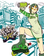 Gum and police.png (4.47 MB) The police with Captain Onishima, and Gum in a promotional image.