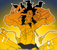 DJ Professor K's potential design for the rejected Jet Set Radio Wii pitch.
