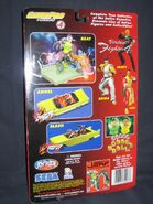 Back packaging of the GamePro figure, featuring other Sega models they made.