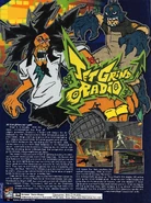Art of Poison Jam featured in GameFan's preview of Jet Grind Radio.
