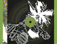 DJ K on the inlay of the JP-DC release of Jet Set Radio.
