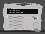 The radio player screen.