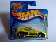 Small package Hot Wheels car.