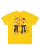 Hidden Beat shirt with concept art on the back.