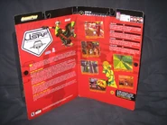 The back of the packaging, featuring a render of Beat and 2D artwork of Gum.
