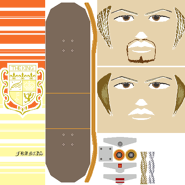 JB Texture 1.bmp.png (36 KB) Textures for JB's face and board.