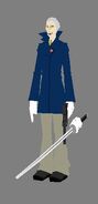 Ripped Hayashi's sword model. Credits to the JSRF Inside blog.
