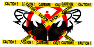 Golden Rhinos "Caution!" sign 4.