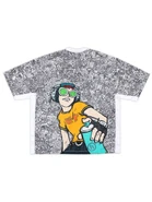 Hidden Beat jersey shirt back.