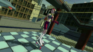 Love Shockers' character select dance.