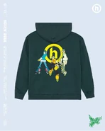Hidden JSR hoodie that features Beat, Gum, and Mew/Bis.