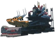 Golden Rhinos train / Rokkaku Heavy Machinery Type