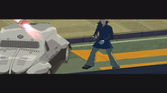 Hayshi raging in the chapter 7 broadcast.