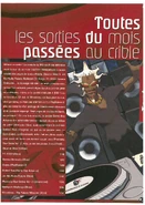 DJ Professor K as he is featured on the table of contents page of the Joypad magazine.