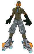Garam/JSR for his appearance in Jet Set Radio.