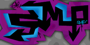 Used in the final comic-cutscene of the game.