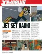 OSDMUK11 050.jpg (2.38 MB) The UK Official Dreamcast Magazine preview of Jet Set Radio which features multiple screenshots of Cube in her original Japanese design.