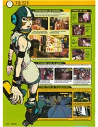 Fifth page with full body art of Gum.