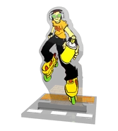 Beat acrylic standee from Limited Run Games.