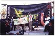 Sage Kinney being awarded the $5000.