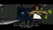 An alternate appearance of DJ-K's studio that only appears in the cutscene after Love Attack.