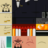 Goji jsr cutscene textures.png (16 KB) Goji's regular textures.