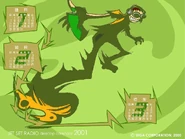 Desktop calendar art.