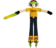 Beat's model from the DS version.