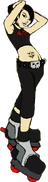 Cube jsr us.png (165 KB) Cube's look in the international release of Jet Set Radio.
