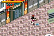 A Love Shocker in Shibuya-cho in Jet Set Radio GBA.