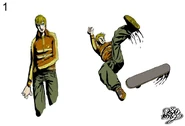 Ollie King Character01.jpg (34 KB) Concept art of Grinner.