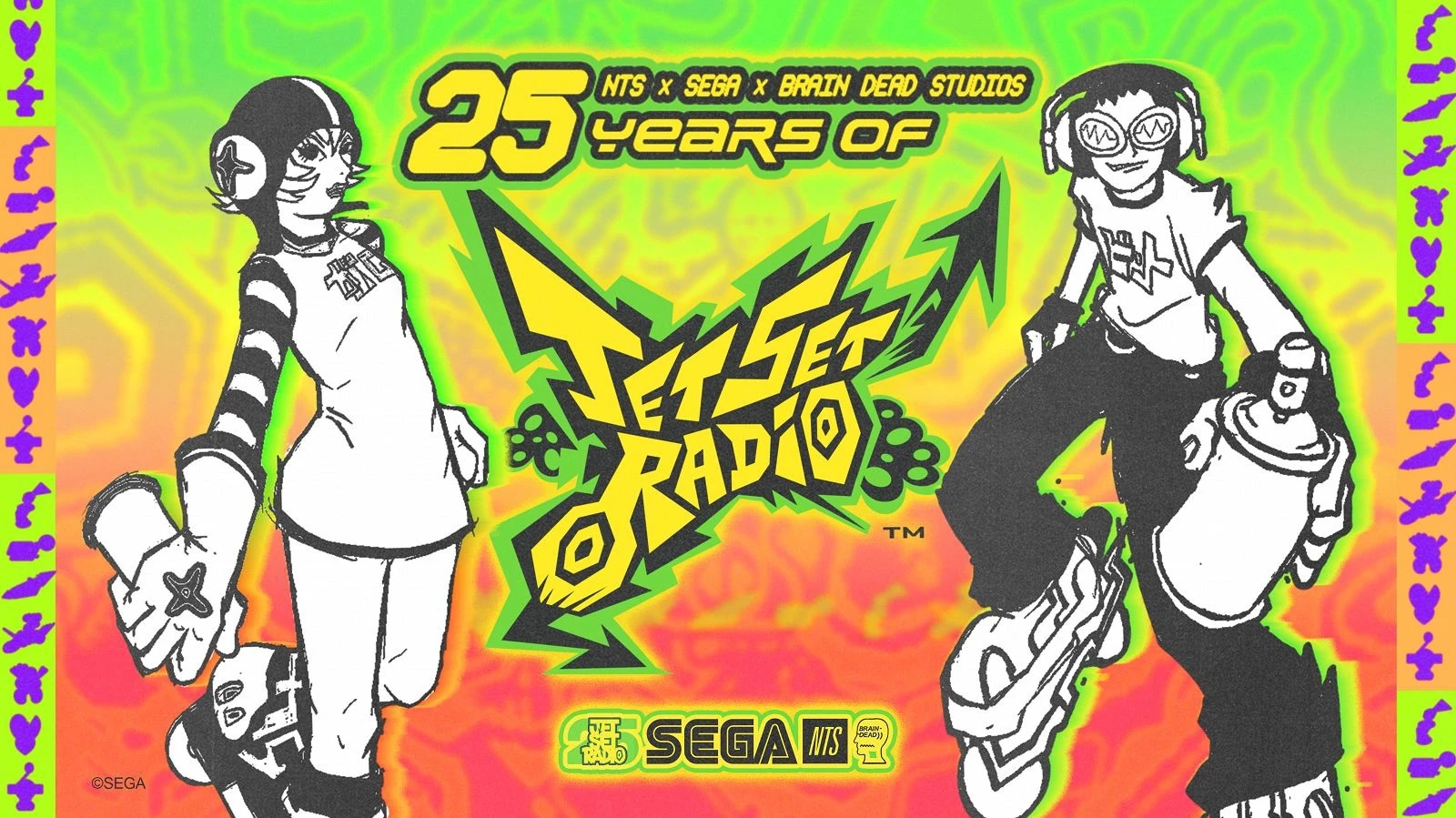 NTS x Sega x Brain Dead: 25 Years of Jet Set Radio | JetSetPedia