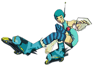 Rhyth in Jet Set Radio Future.