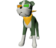 Pots' dog model in Jet Set Radio Future.