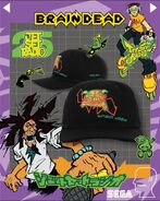 The JSR hat Brain Dead provided at the event, featuring "How Much is That Mutt in the Window" by Sick Puppy.