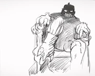 Concept art from The Visionary Mind Behind Jet Set Radio.