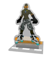 Garam acrylic standee by Limited Run Games.