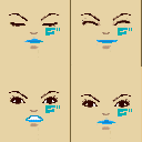 Mew/Bis' expressions.