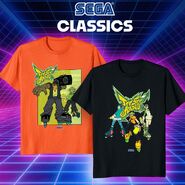 Shirts that feature Beat, Gum, Mew/Bis, Combo and Yo-Yo.